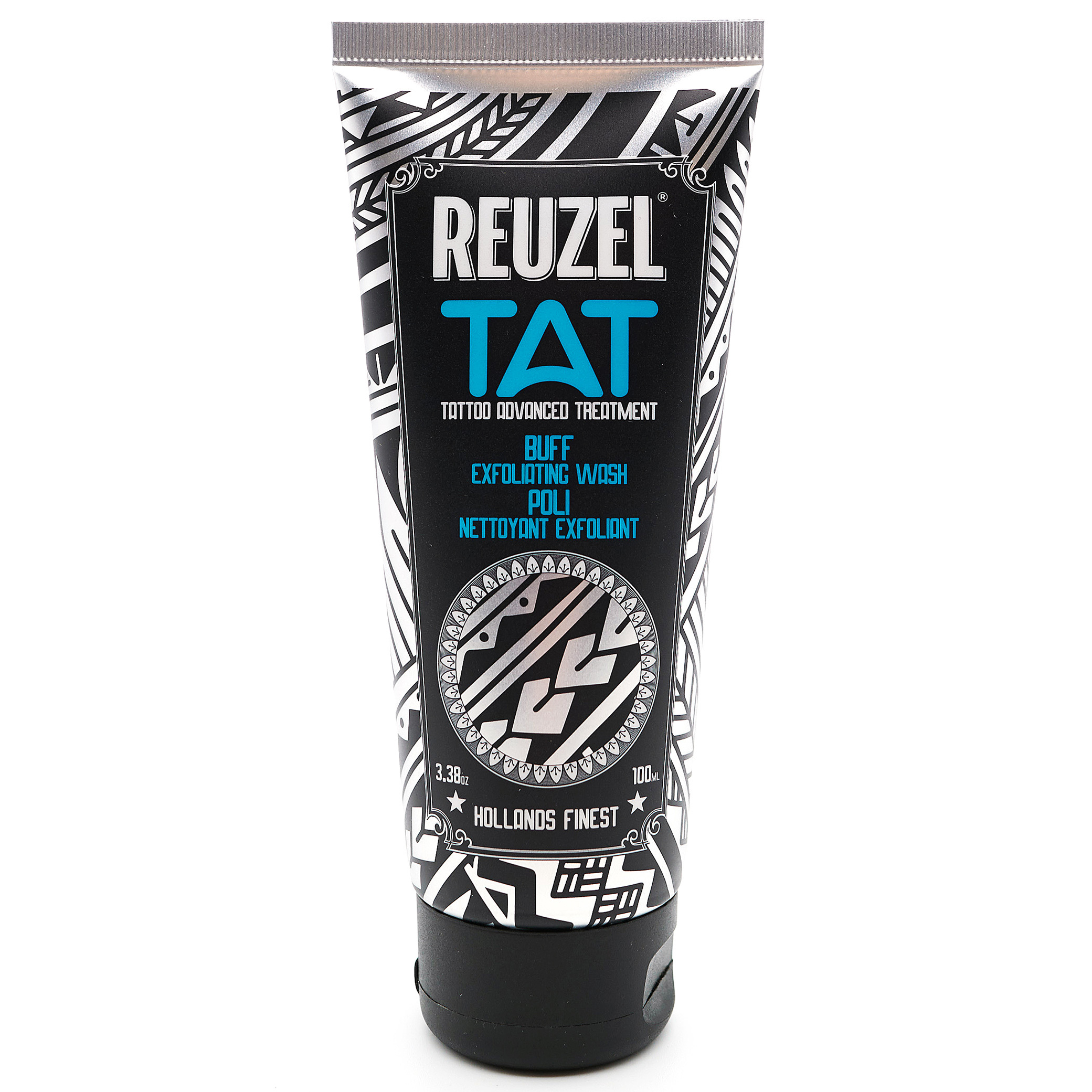 Reuzel Tattoo Care: Step #1 - Buff Exfoliating Wash 3.38oz
